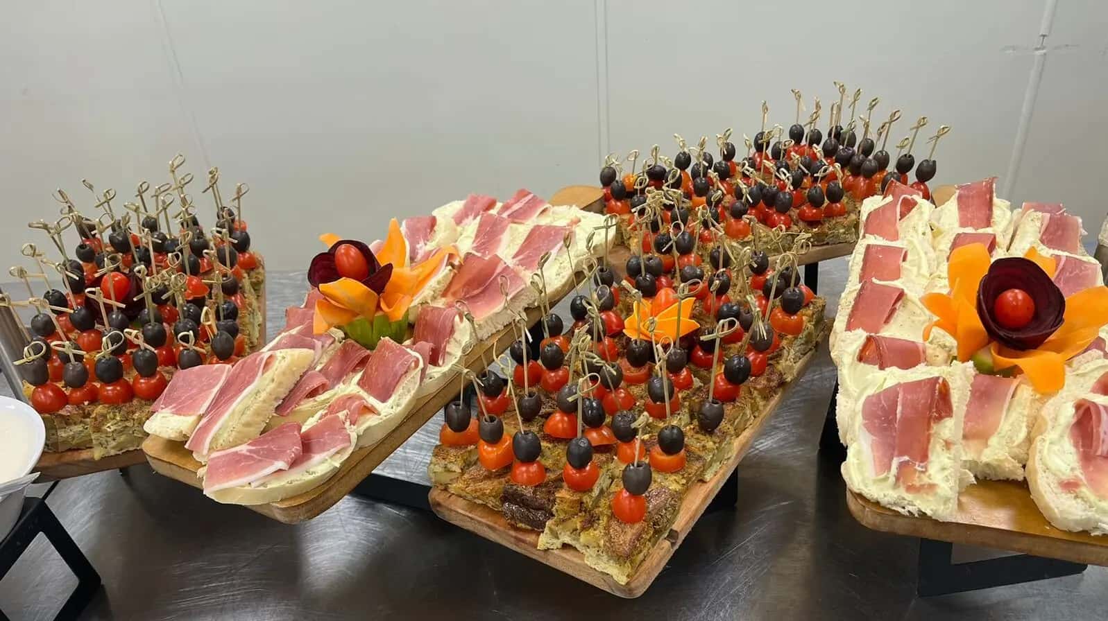 Servicio de catering en campo
