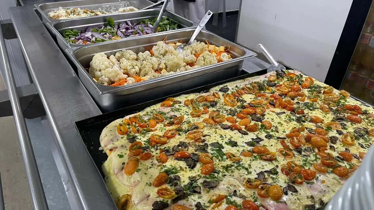 Servicio de catering en campo